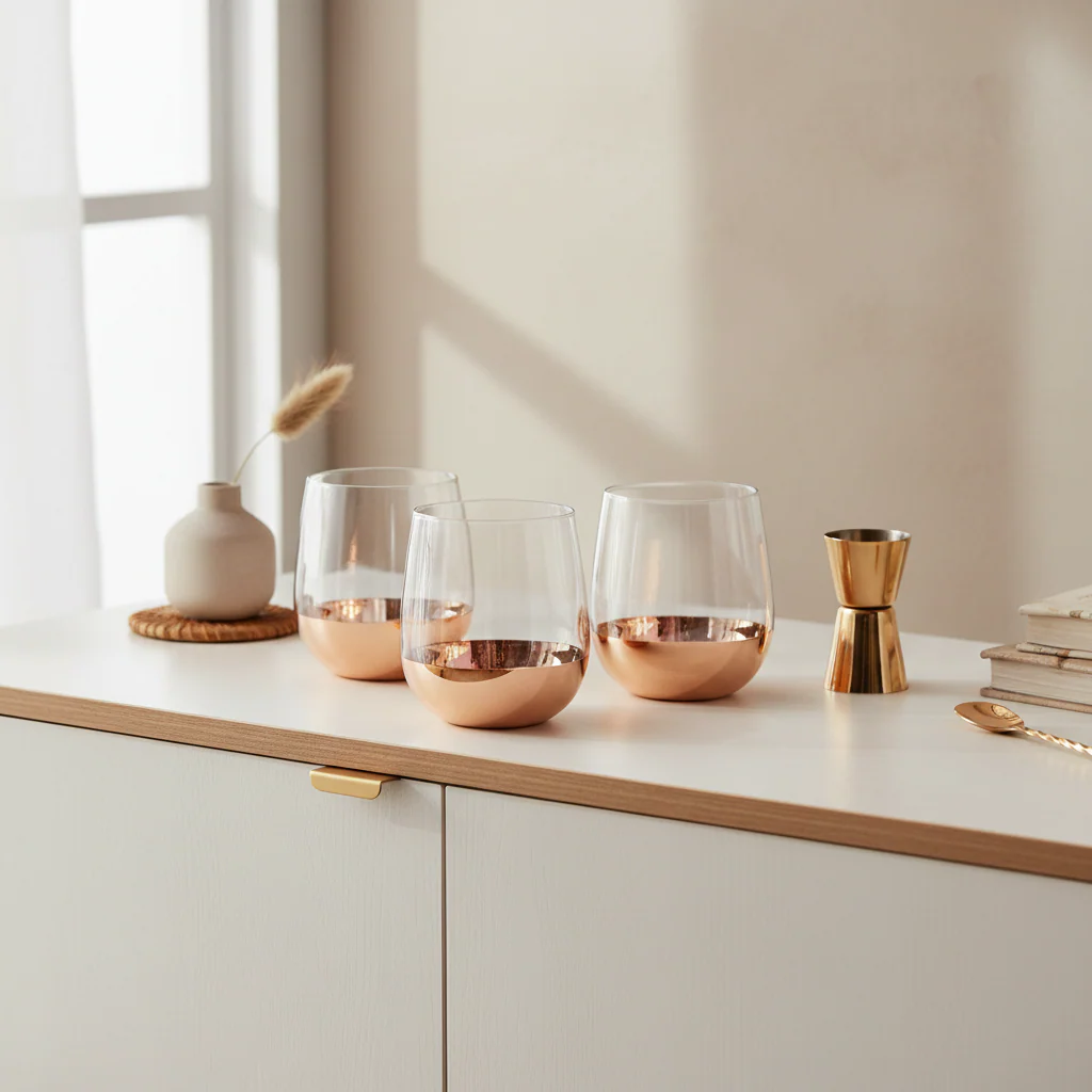 Horizon Set of Four Glass Tumblers - Image 3