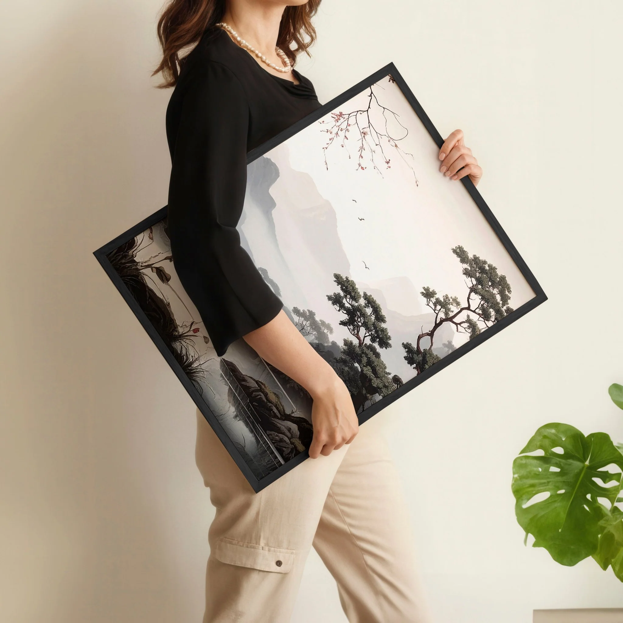 Huge Posters For Wall | Set of 3 Chinoiserie Wall art Prints - Image 10