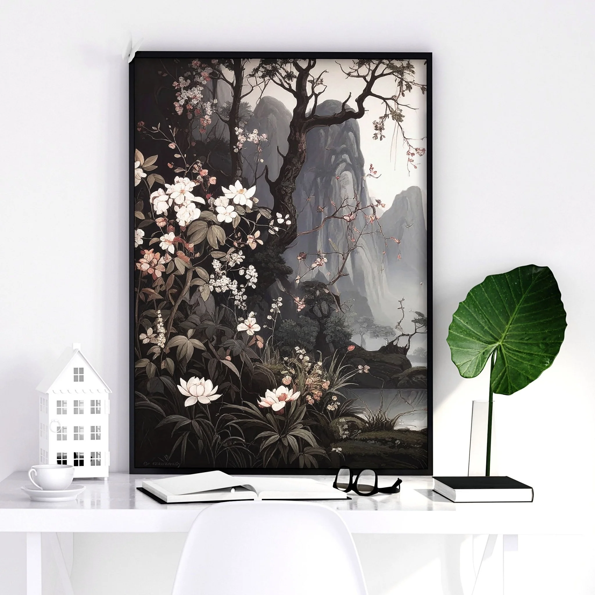 Huge Posters For Wall | Set of 3 Chinoiserie Wall art Prints - Image 11