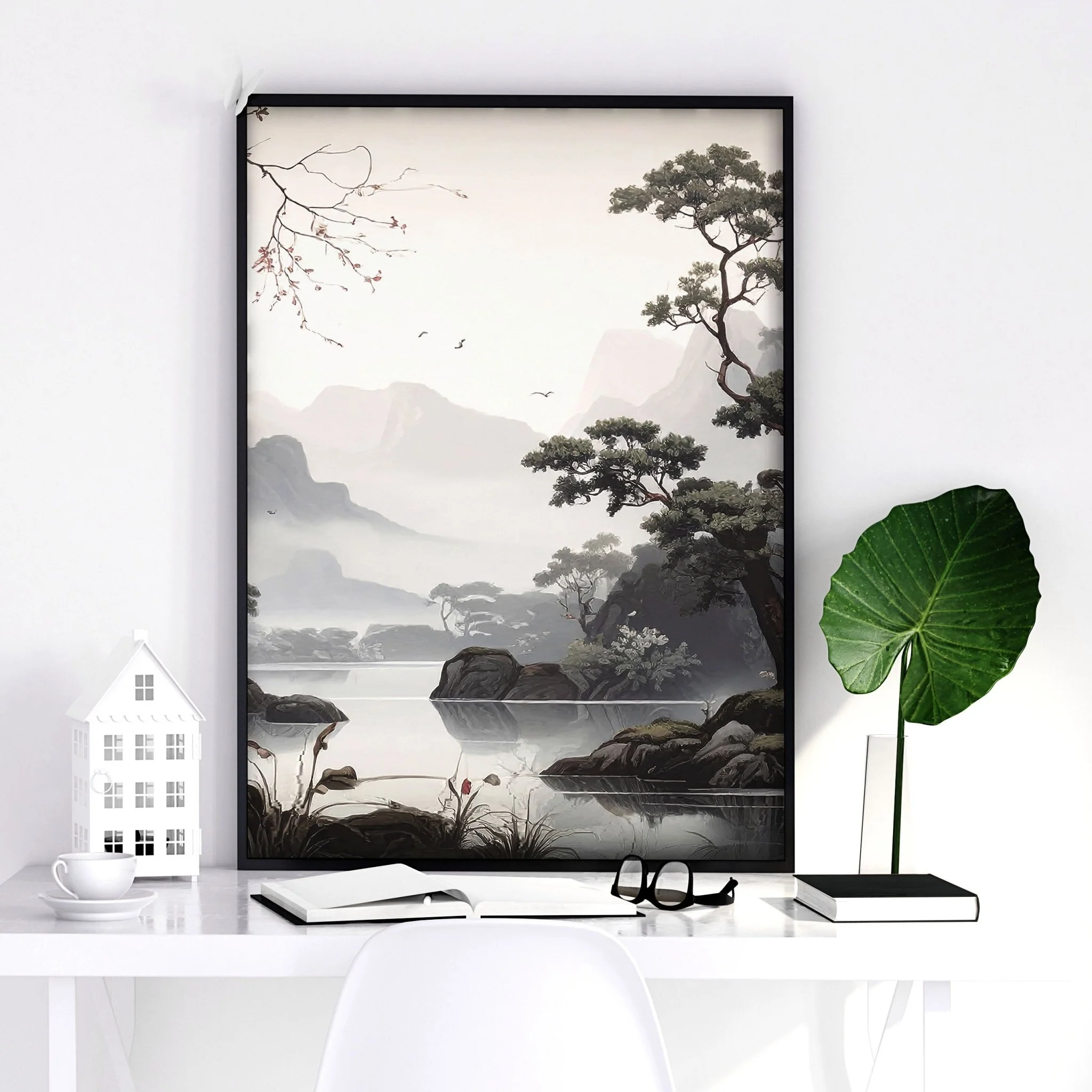 Huge Posters For Wall | Set of 3 Chinoiserie Wall art Prints - Image 12