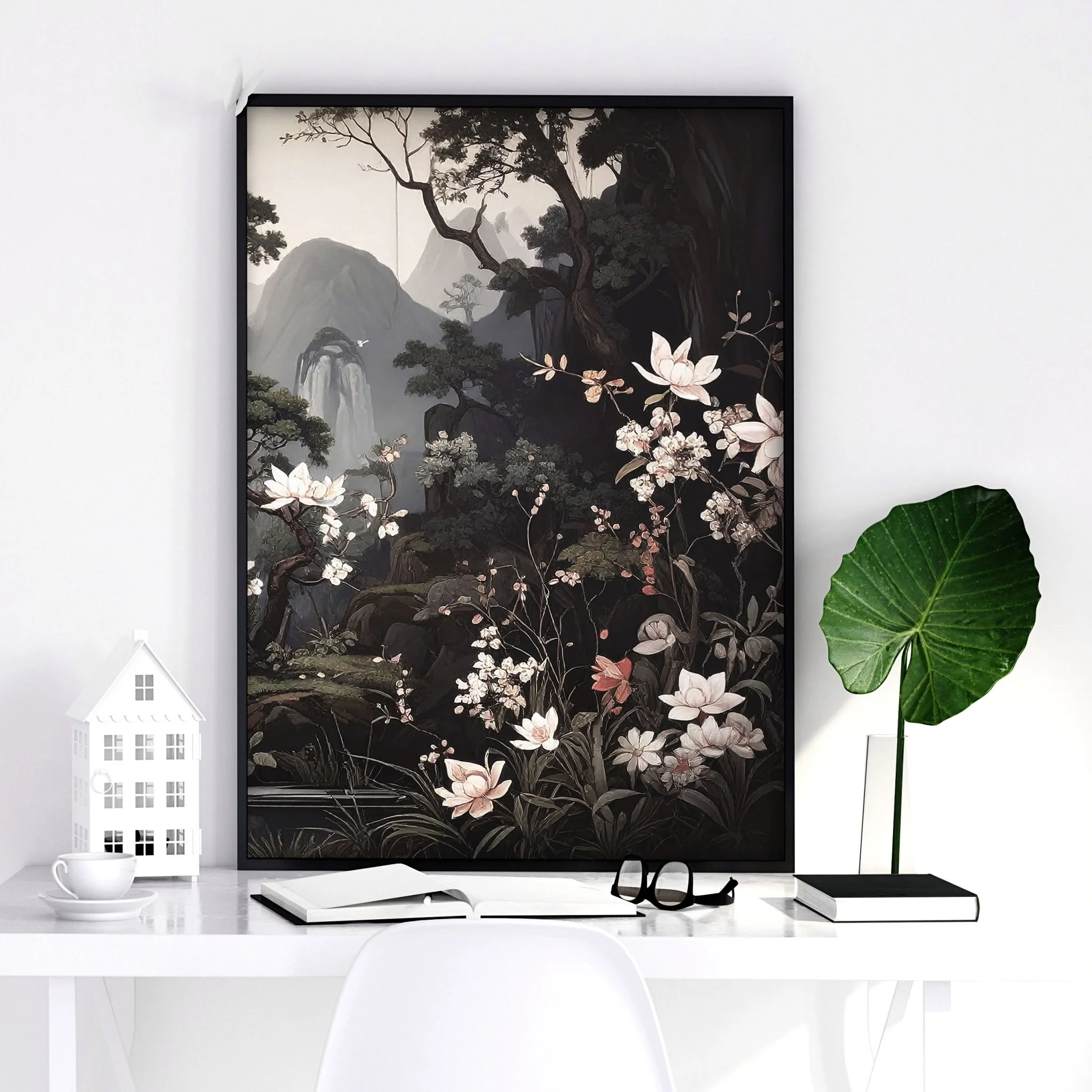 Huge Posters For Wall | Set of 3 Chinoiserie Wall art Prints - Image 13