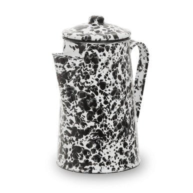 Hygge Black And White Patterned Coffee Pot - Image 5