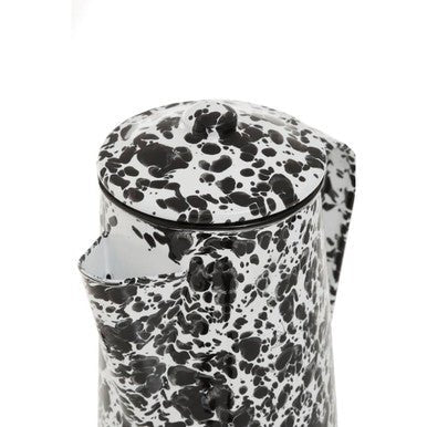Hygge Black And White Patterned Coffee Pot - Image 9