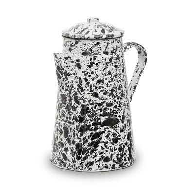 Hygge Black And White Patterned Teapot - Image 5