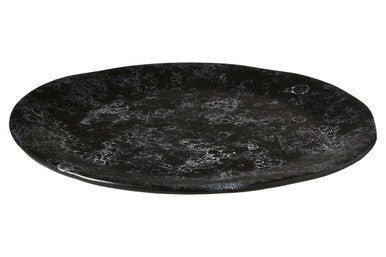 Hygge Black Marble Effect Pizza Plate - Image 6