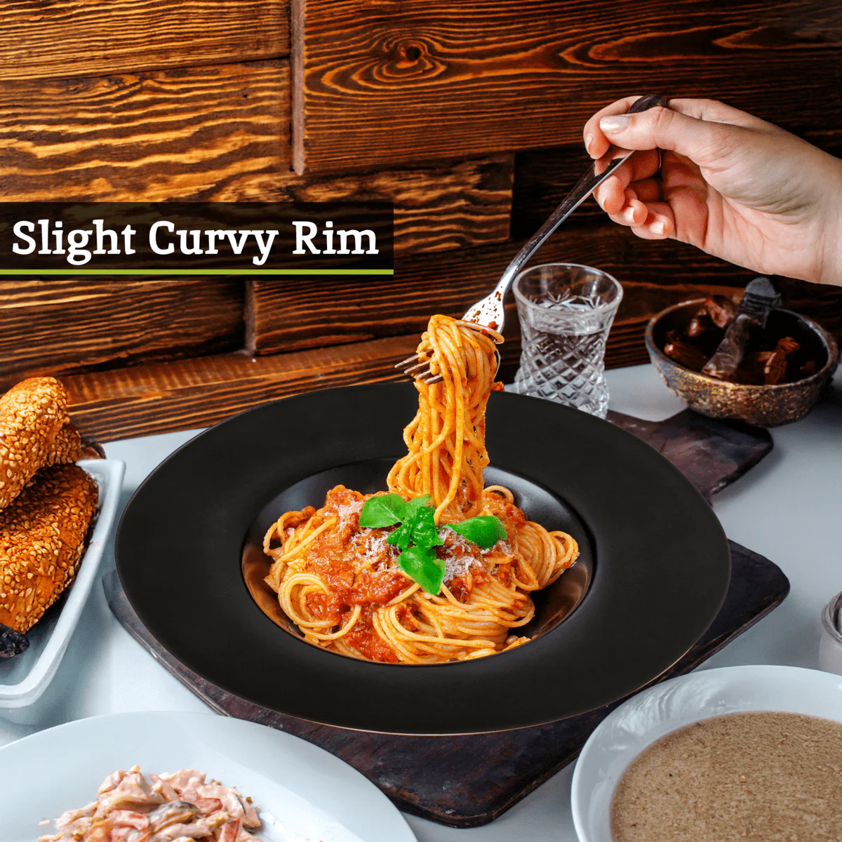 Hygge Black Pasta Bowl - Image 25