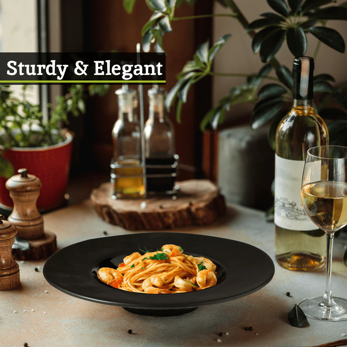 Hygge Black Pasta Bowl - Image 27