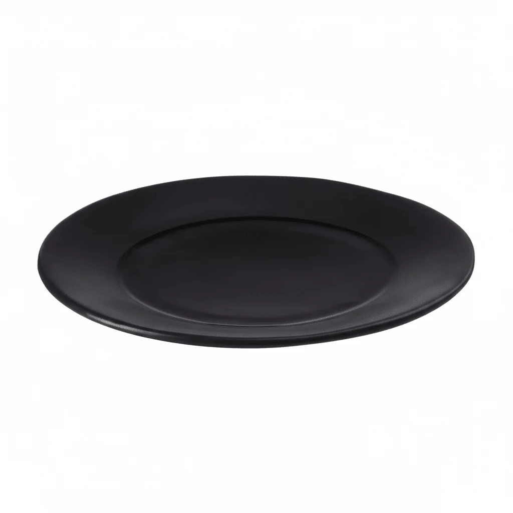 Hygge Black Stoneware Dinner Plate - Image 7