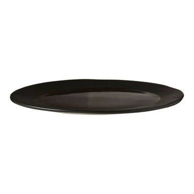 Hygge Black Stoneware Pizza Plate - Image 5