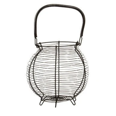 Hygge Matte Black Egg Basket - Image 5