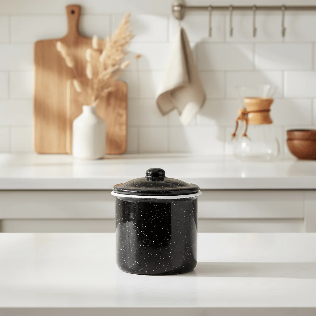 Hygge Small Black Canister - Image 3