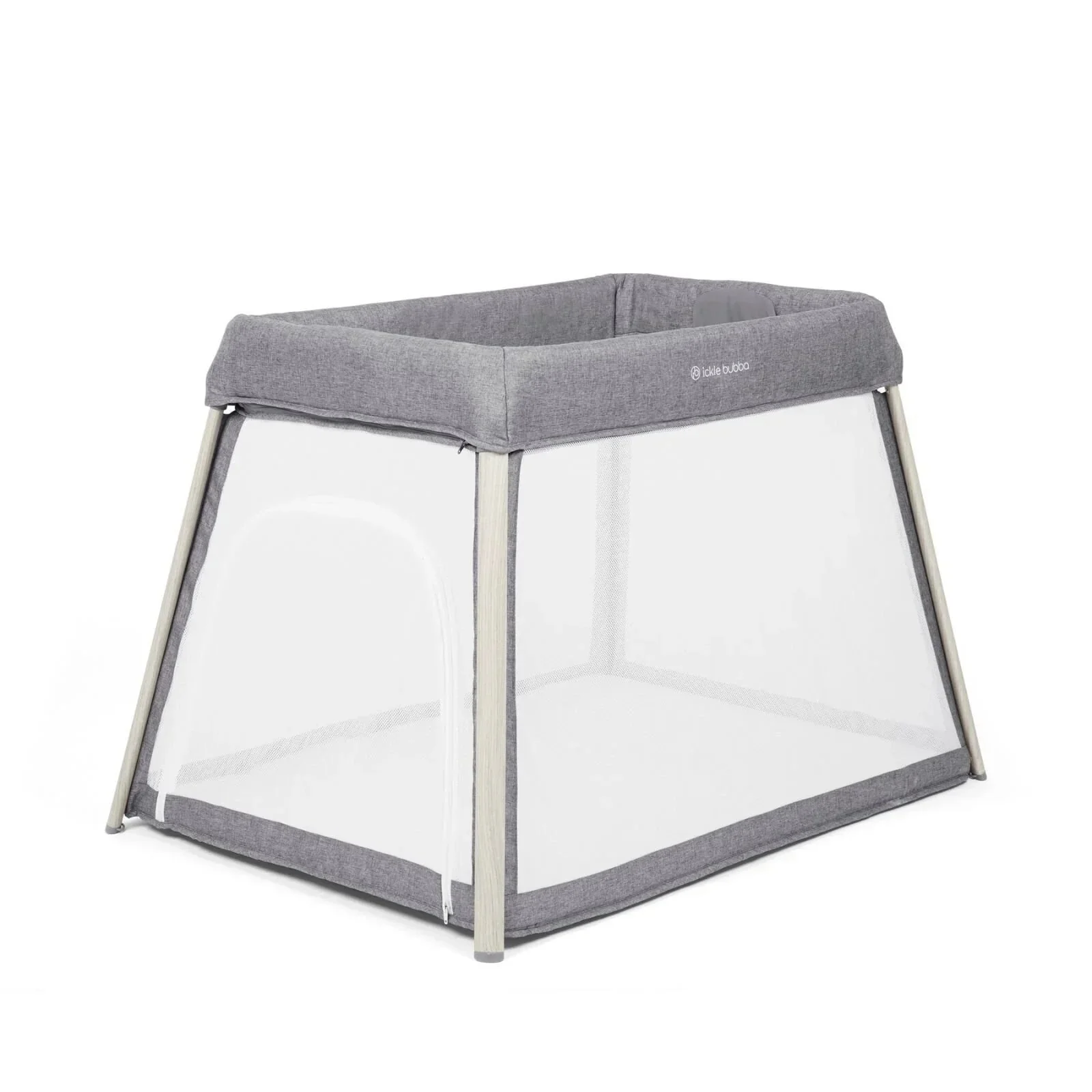 Ickle Bubba Scout 3-in-1 Travel Crib Cot & Playpen - Ash Grey - Image 5