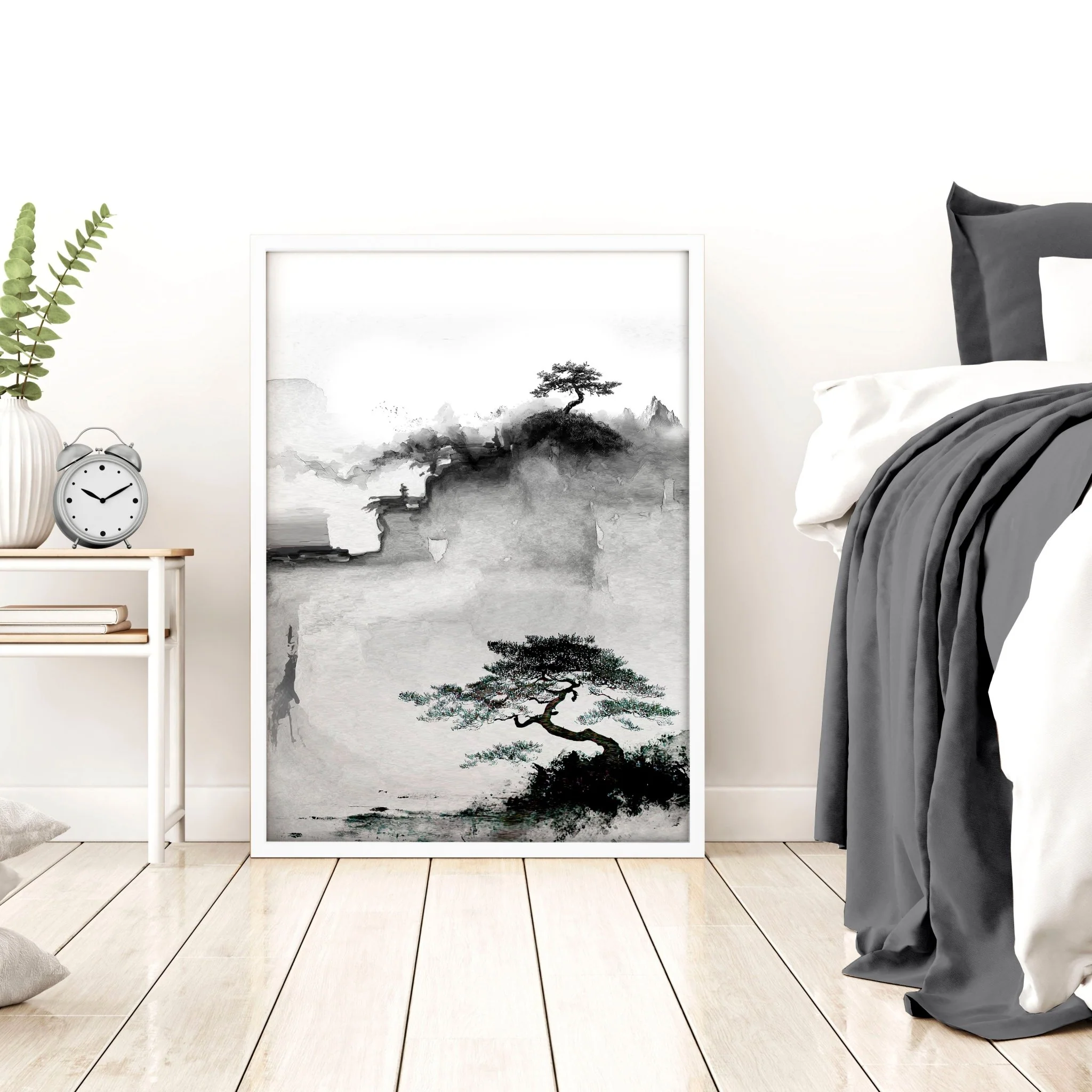 Ideas For Bedroom Wall Art | Set of 3 Asian Inspired Wall art Prints - Image 10