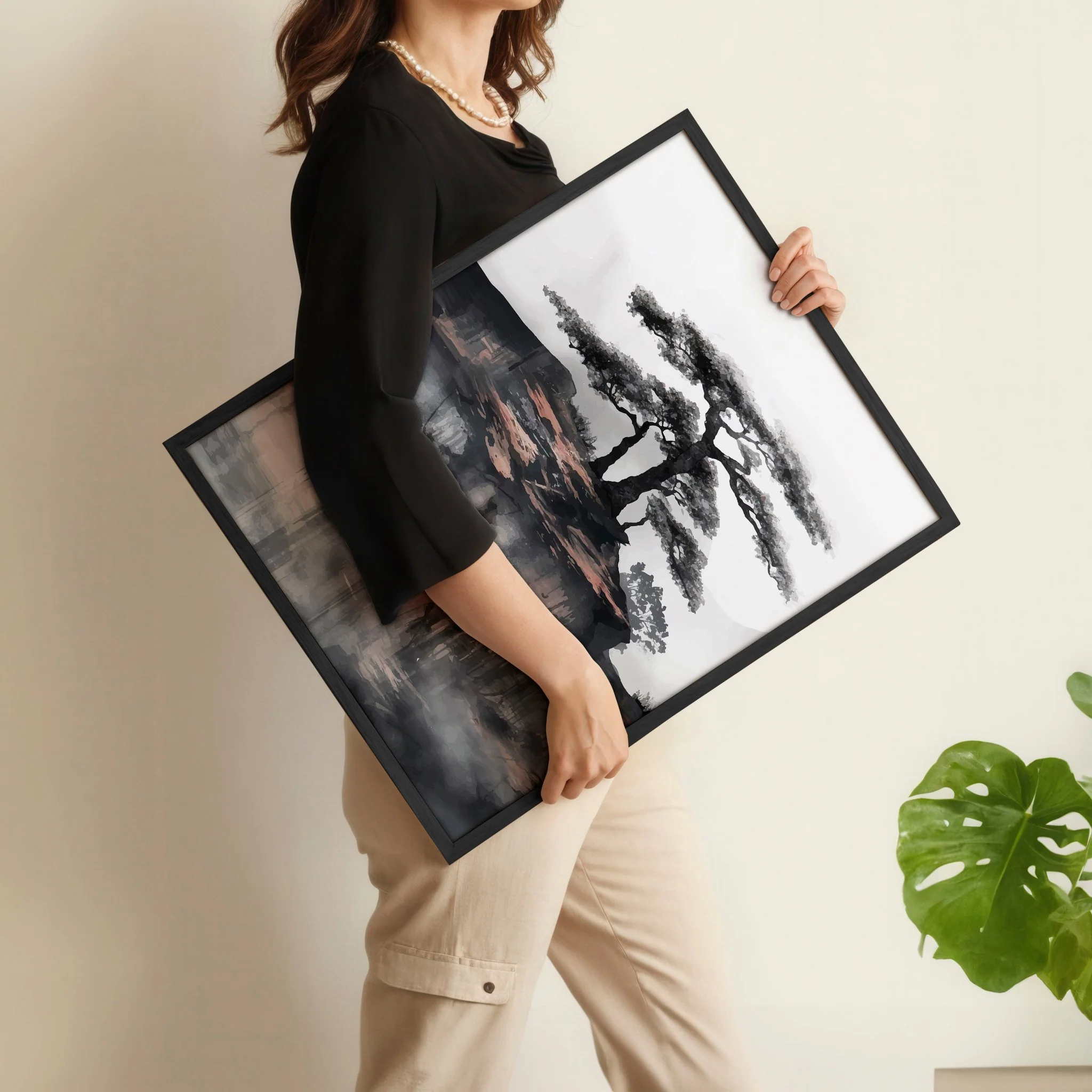 Ideas For Bedroom Wall Art | Set of 3 Asian Inspired Wall art Prints - Image 6