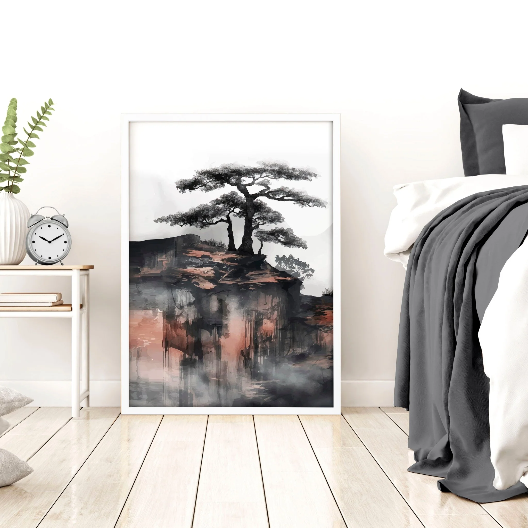 Ideas For Bedroom Wall Art | Set of 3 Asian Inspired Wall art Prints - Image 8
