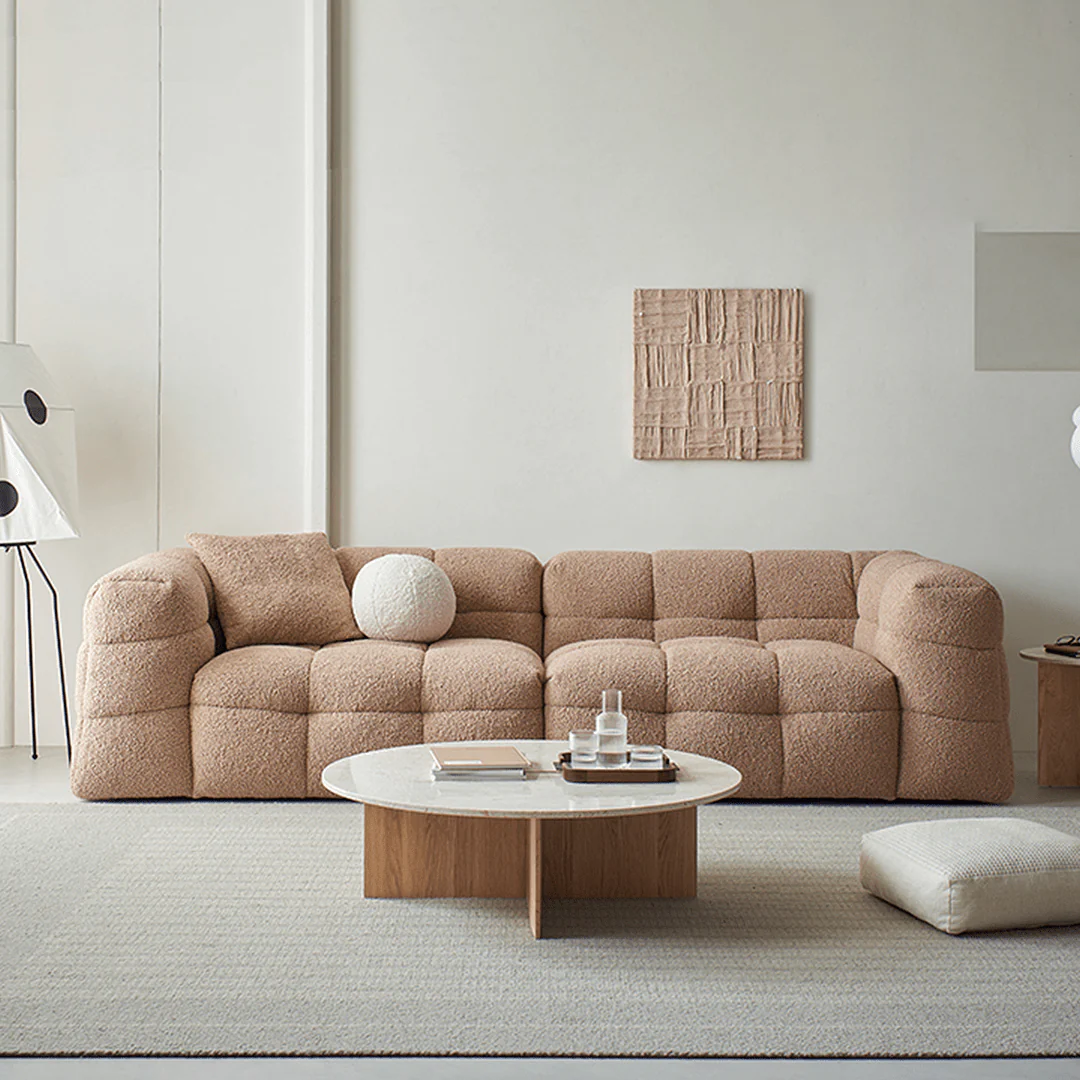 Ikaros Three Seater / Four Seater Cloud Sofa, Boucle - Image 12