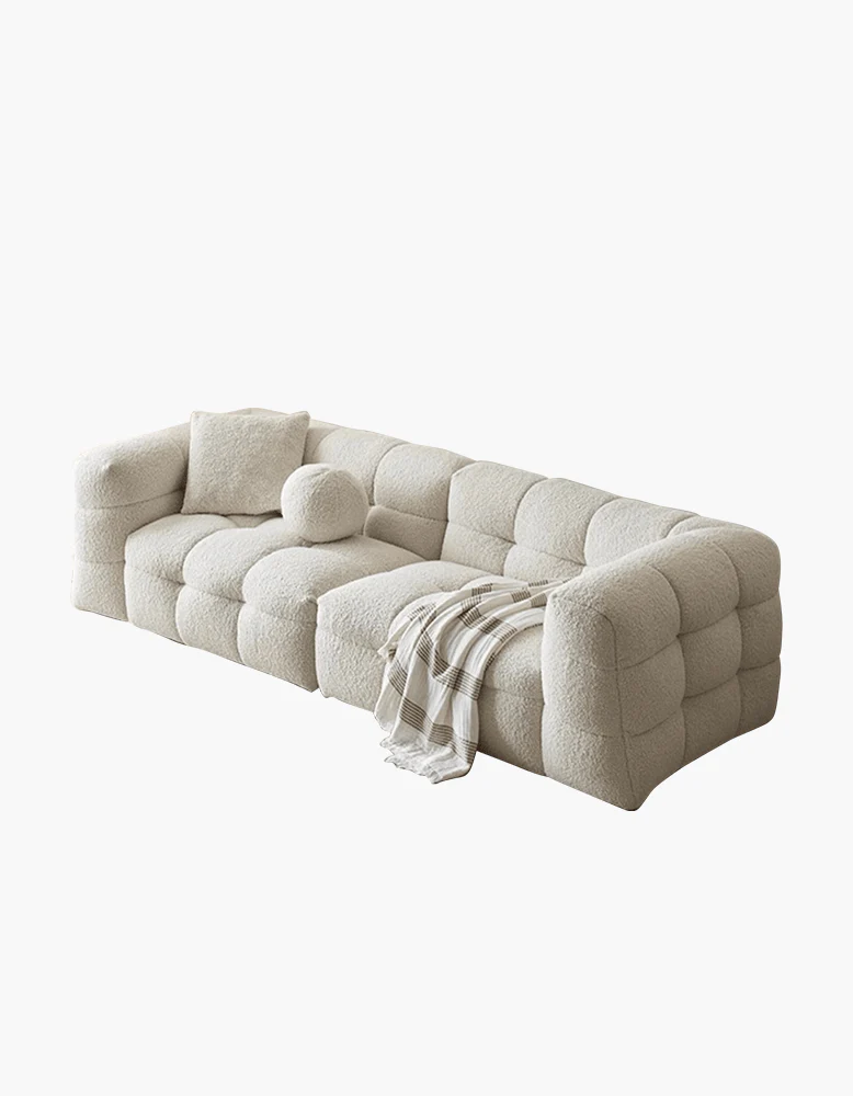 Ikaros Three Seater / Four Seater Cloud Sofa, Boucle - Image 17
