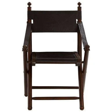 Inca Teak And Black Folding Chair - Image 5