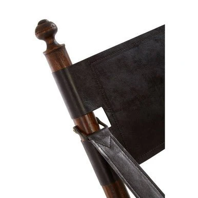 Inca Teak And Black Folding Chair - Image 9