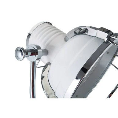 Industrial Revolution Tripod White Floor Lamp - Image 6