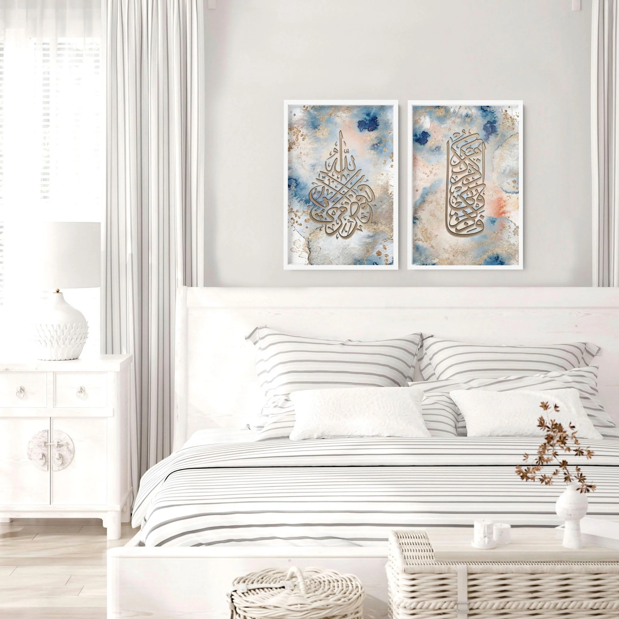 Islamic decoration | set of 2 Bedroom wall prints - Image 2