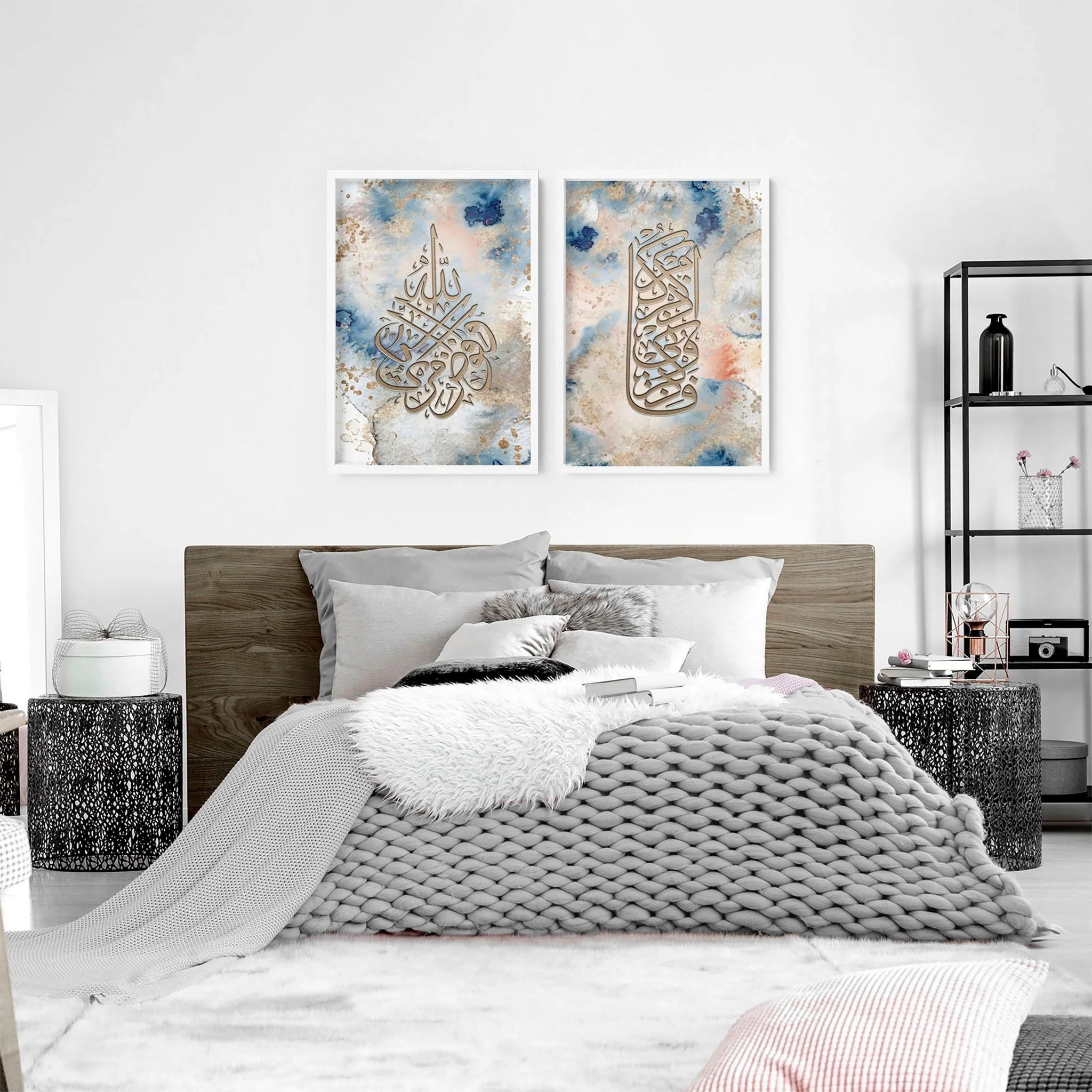 Islamic decoration | set of 2 Bedroom wall prints - Image 4