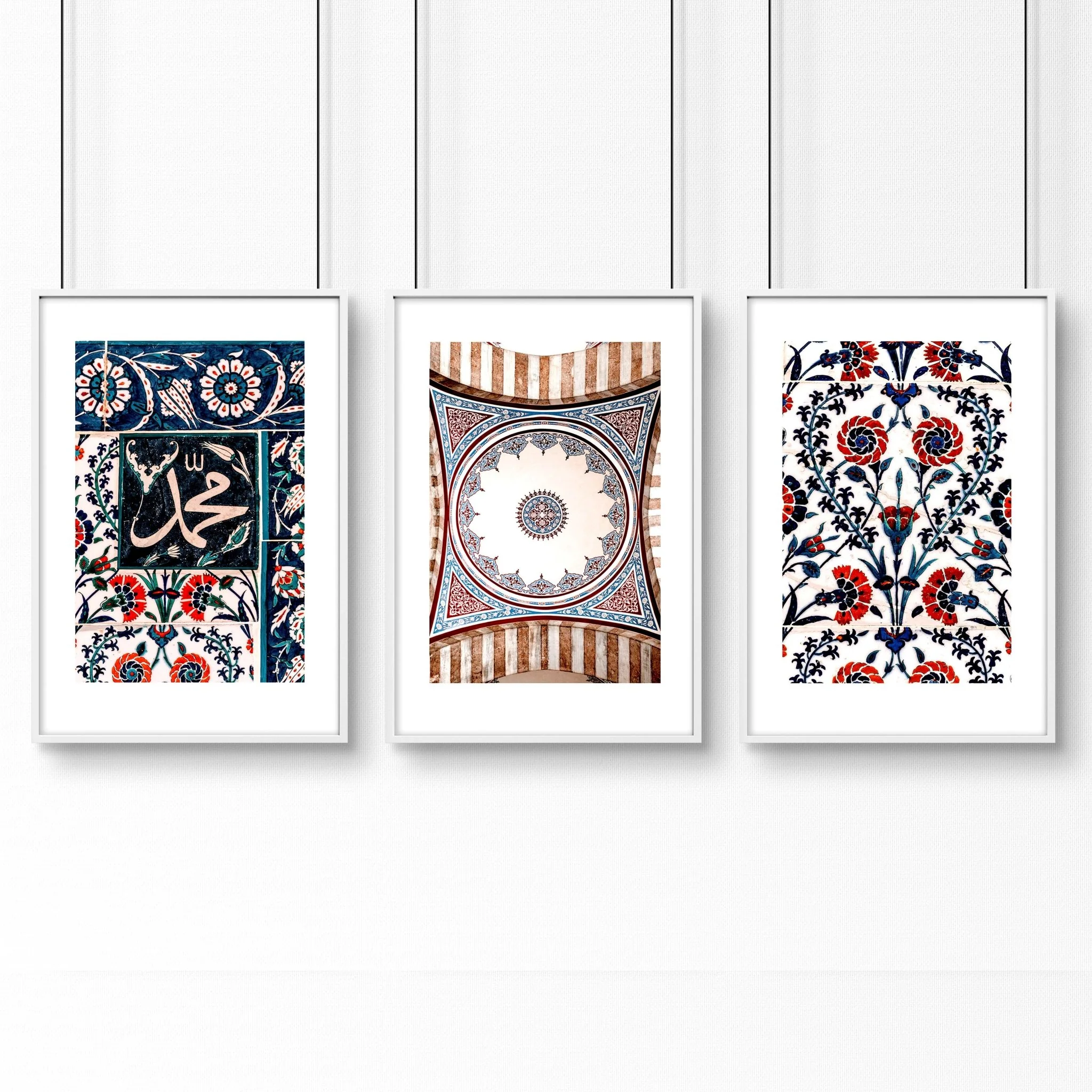 Islamic mosaic wall art | set of 3 pictures for hallway - Image 7