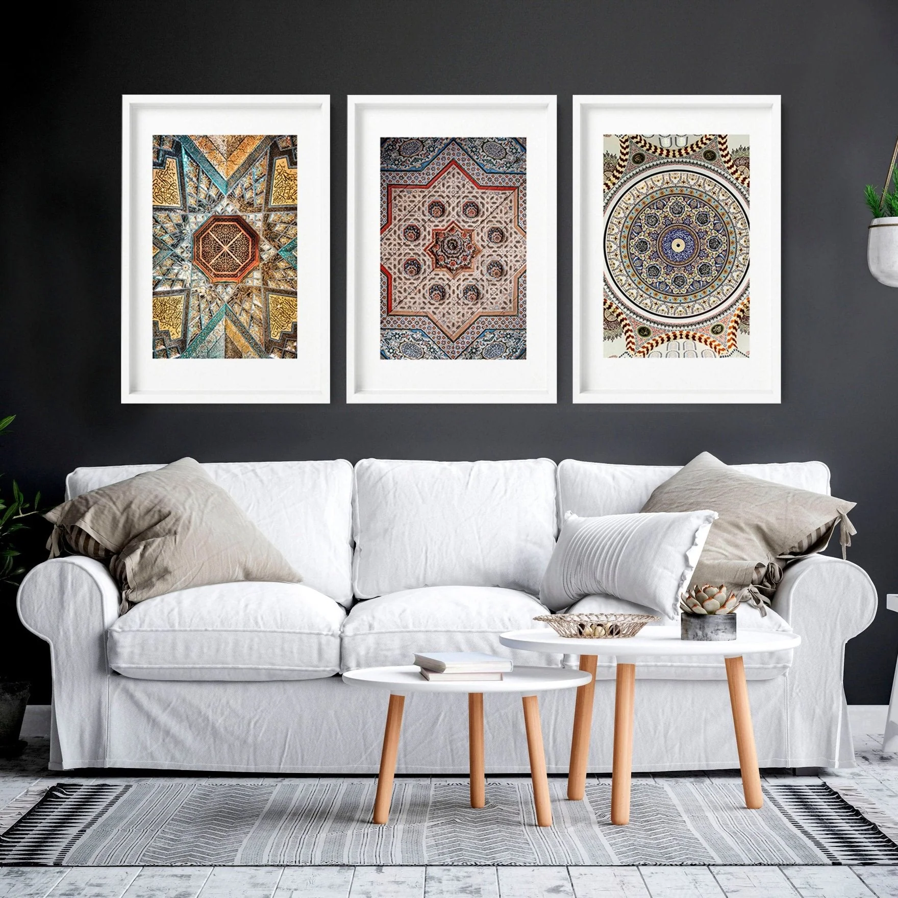 Islamic wall art frames | Set of 3 wall art prints - Image 4
