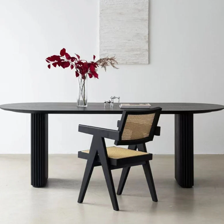 Ivar Oval Dining Table, Solid Wood - Image 5