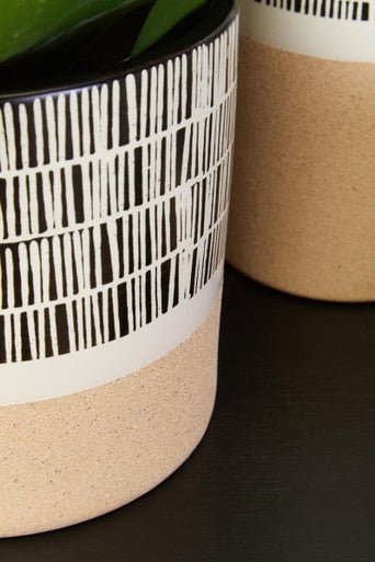 Jada Large Striped Planter - Image 10