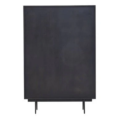 Jakara Black Finish Wooden Cabinet - Image 8