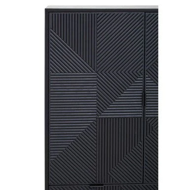 Jakara Black Finish Wooden Cabinet - Image 9