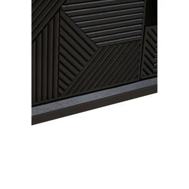 Jakara Black Finish Wooden Media Unit - Image 11