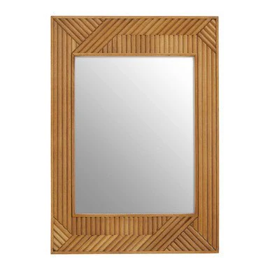 Jakara Natural Finish Wall Mirror - Image 11