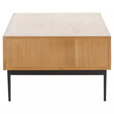 Jakara Natural Finish Wooden Coffee Table - Image 9