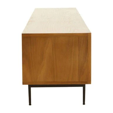 Jakara Natural Finish Wooden Media Unit - Image 7