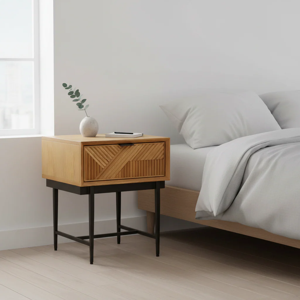 Jakara Natural Side Table - Image 3