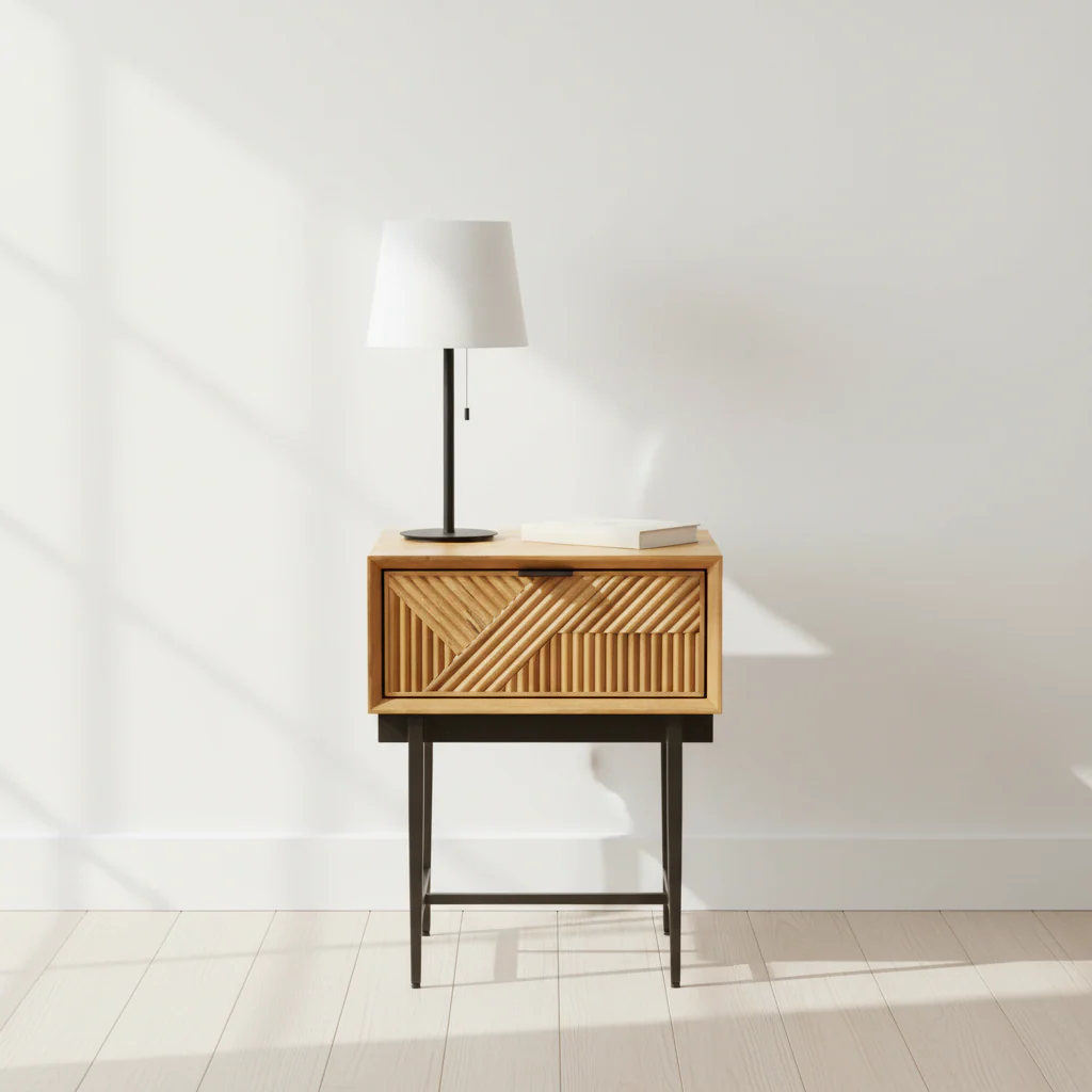 Jakara Natural Side Table - Image 4