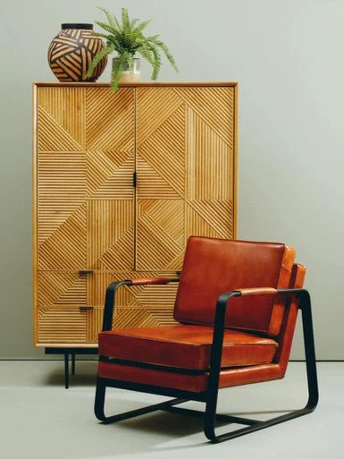 Jakara Natural Wooden Cabinet - Image 12