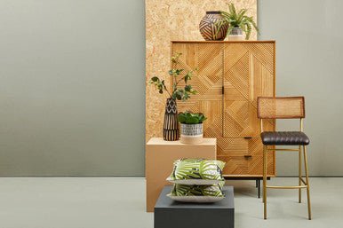 Jakara Natural Wooden Cabinet - Image 13
