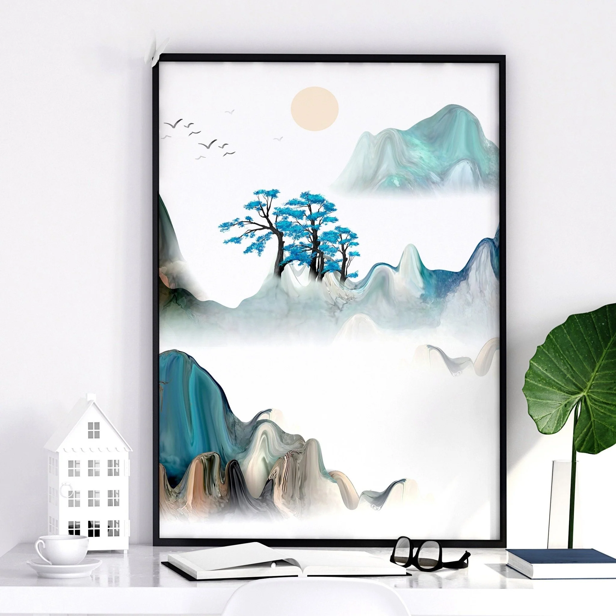 Japan art prints | set of 3 wall art prints for living room - Image 6
