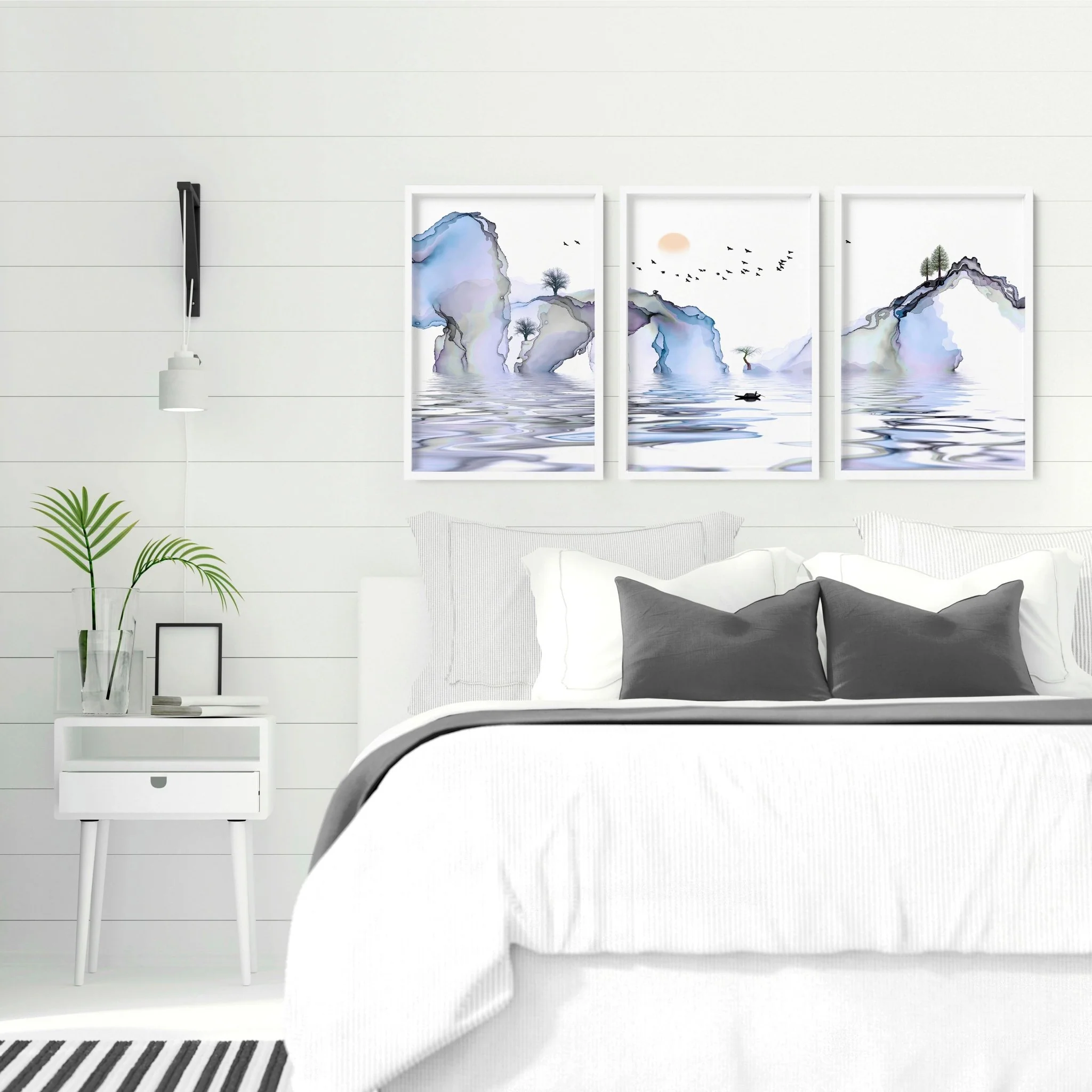 Japan art work | set of 3 framed wall art - Image 3