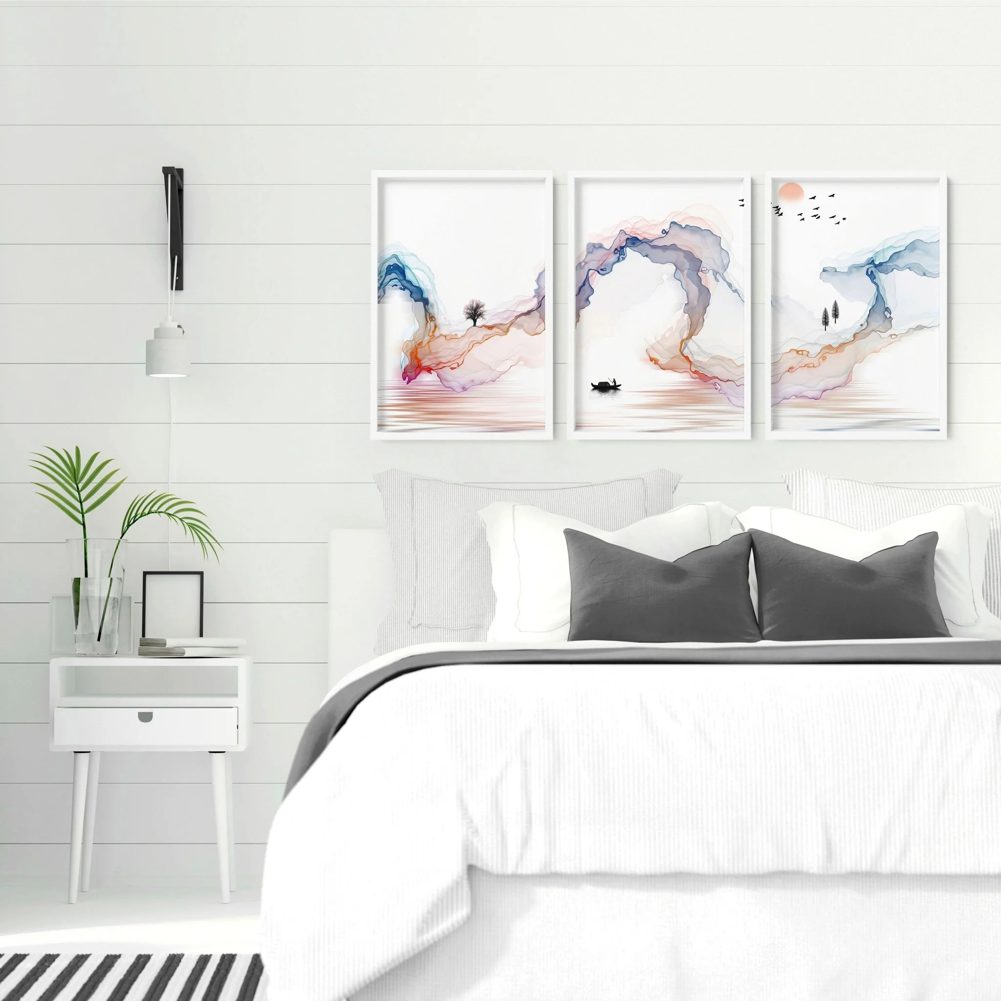Japan gallery wall art | set of 3 wall art for bedrooms - Image 9
