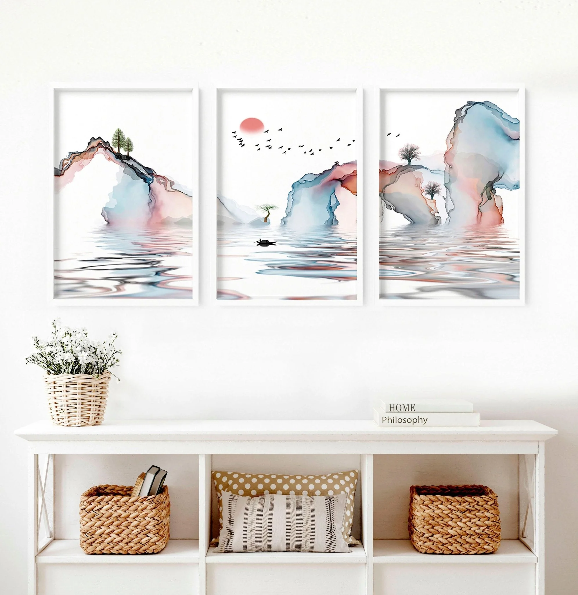 Japan print | set of 3 framed wall art prints - Image 3