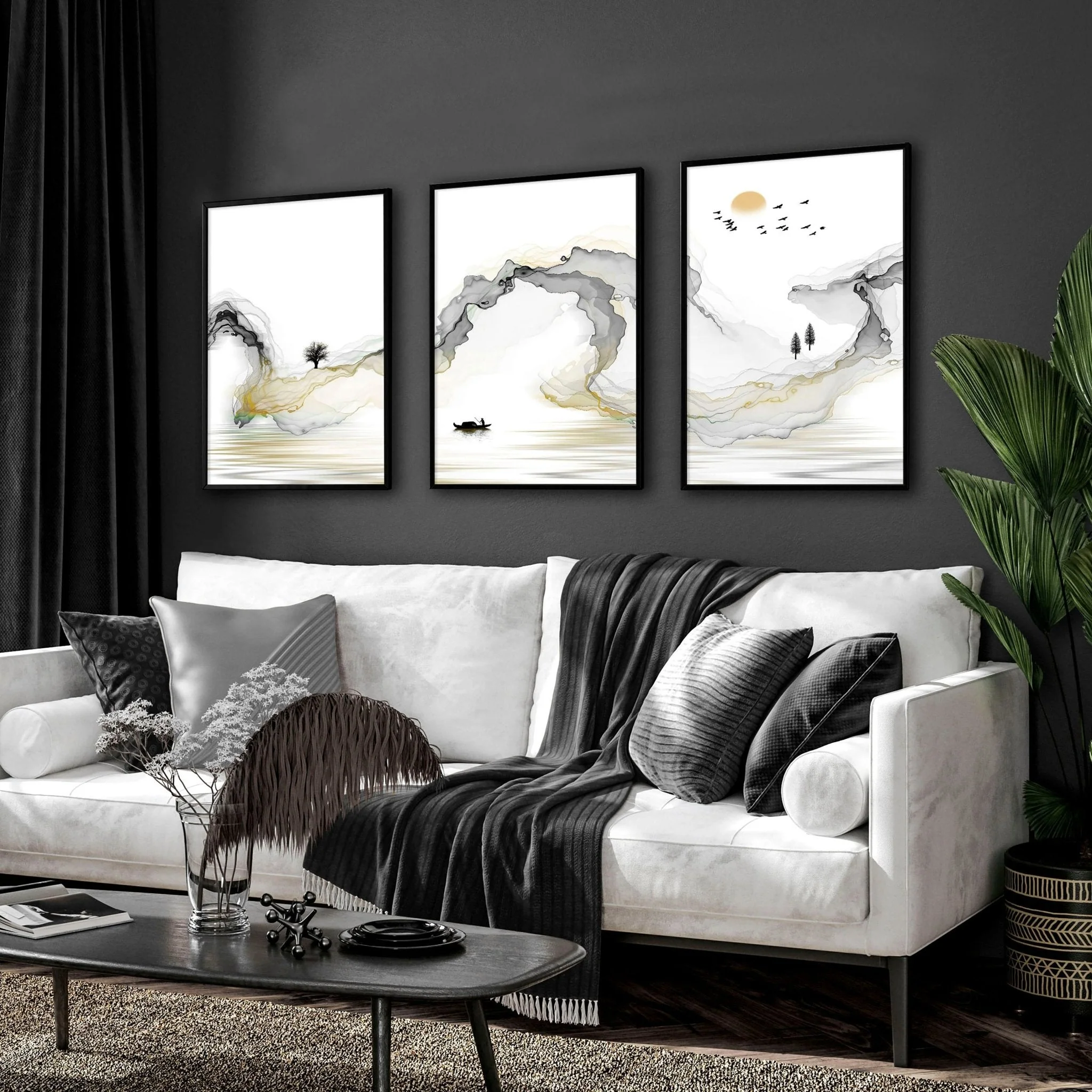 Japanese art wall | set of 3 framed wall art - Image 6