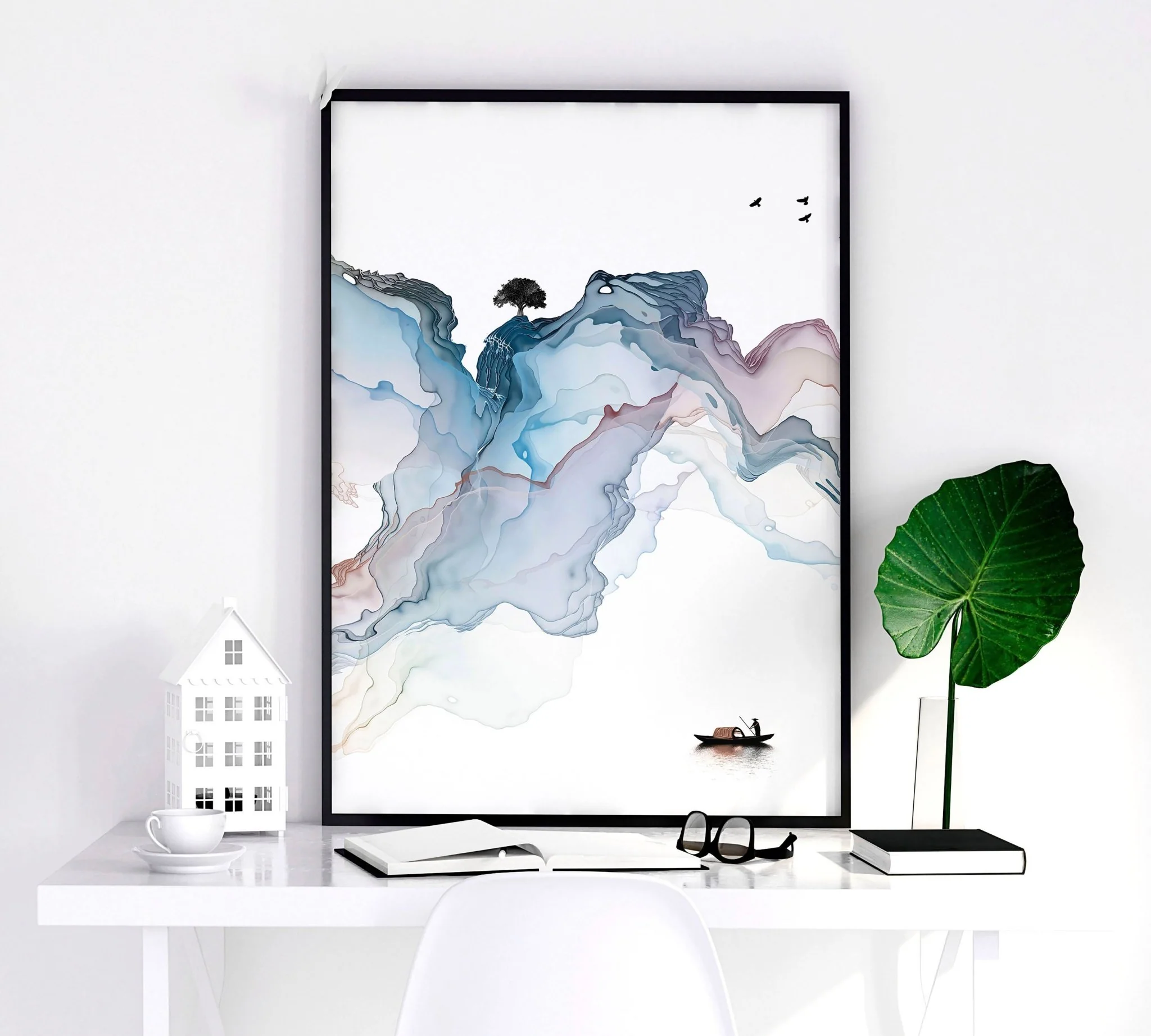 Japanese bedroom decor | set of 3 wall art prints - Image 5
