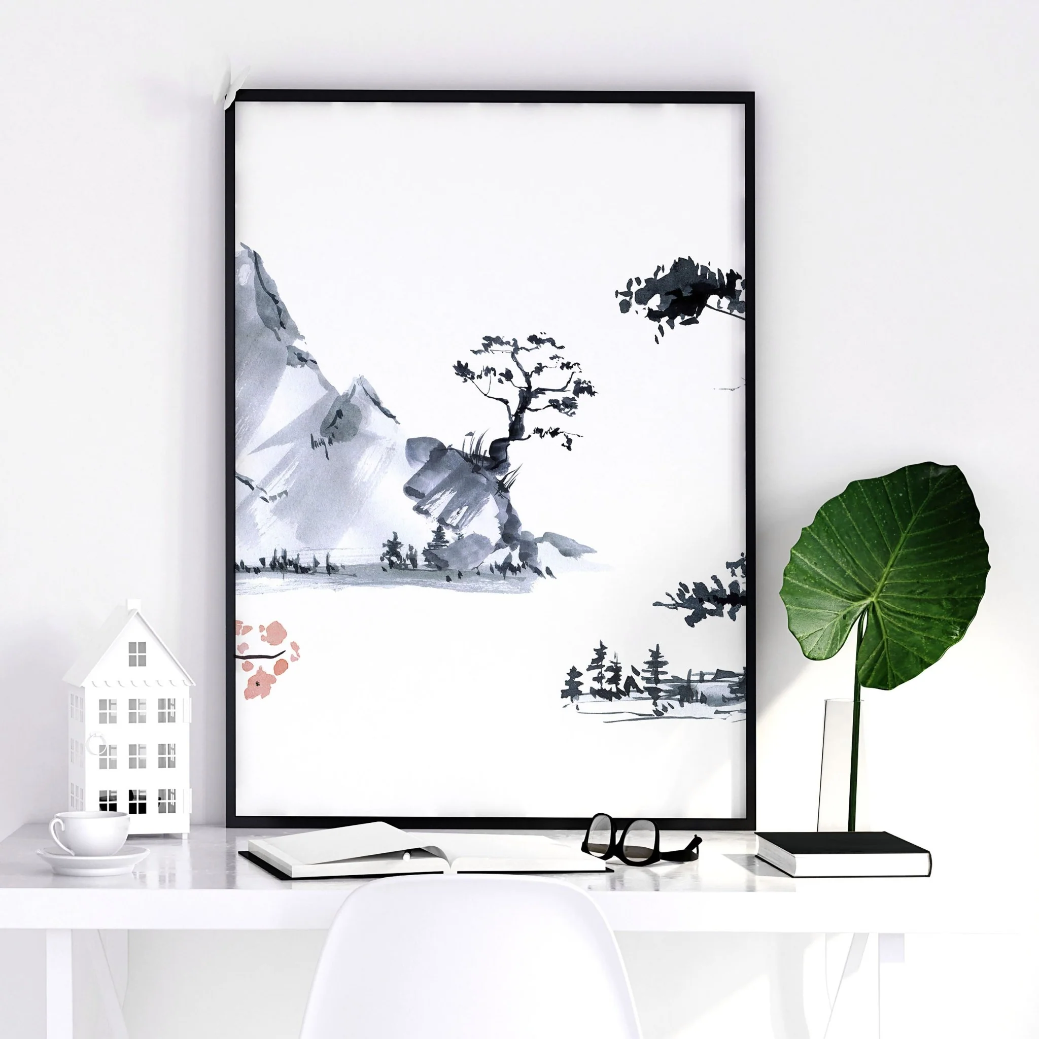 Japanese Cherry Blossom Art | set of 3 wall art prints - Image 5
