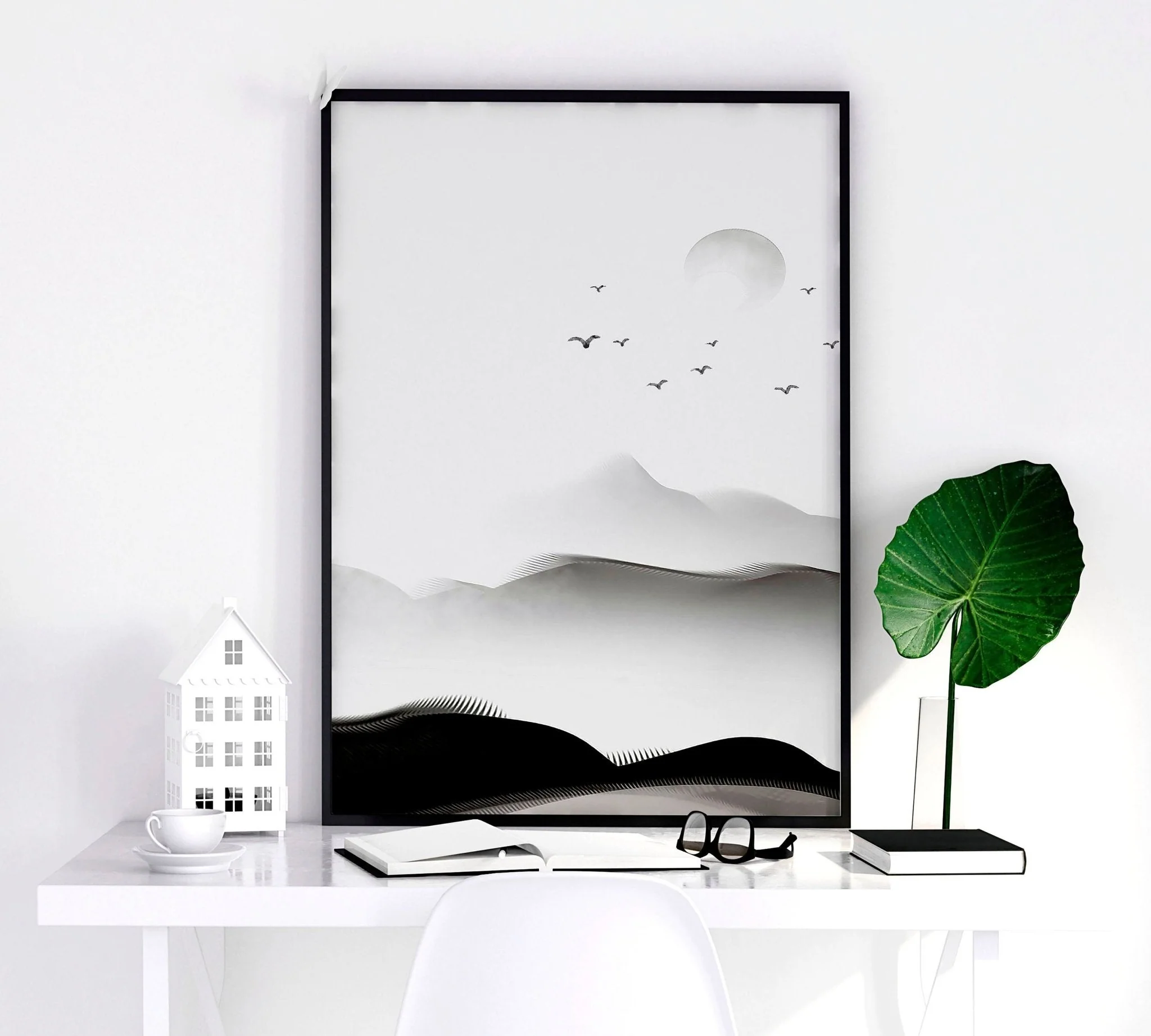 Japanese decor art prints | set of 3 framed wall art - Image 3