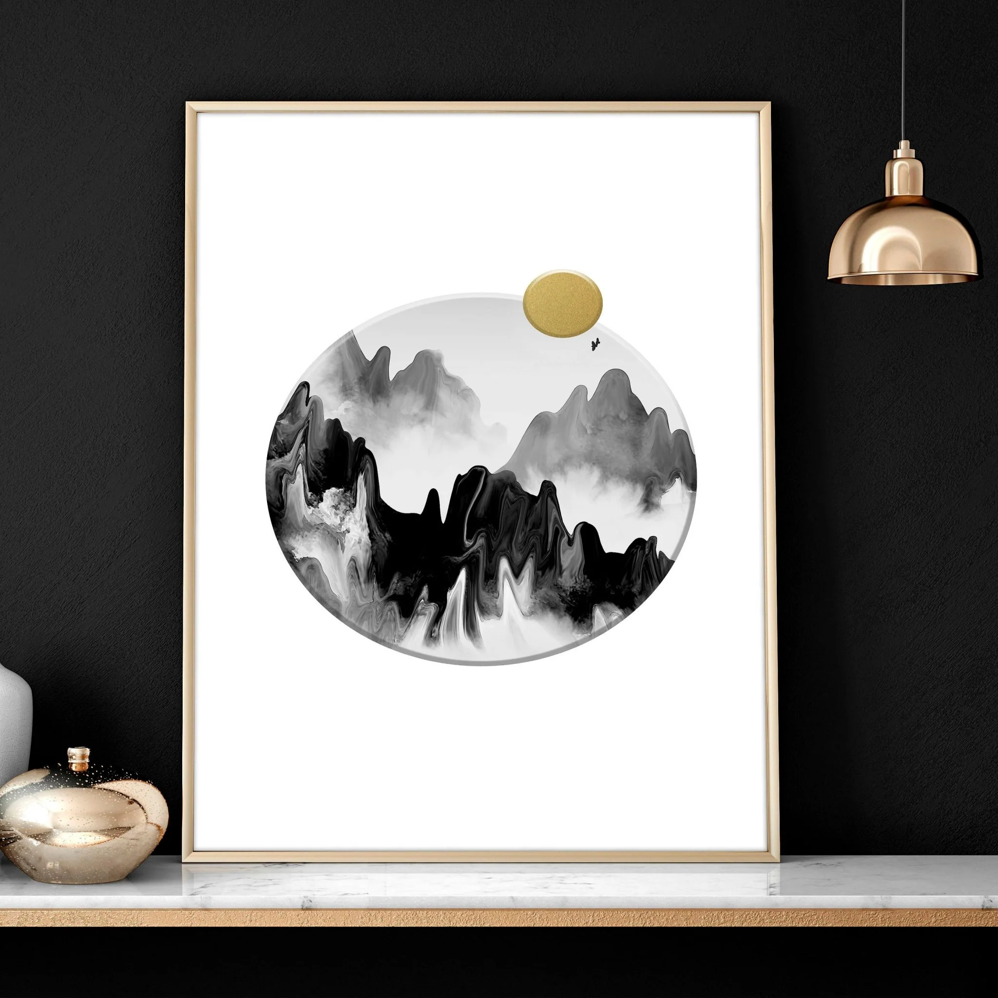 Japanese home decor | set of 3 wall art for bedroom - Image 5