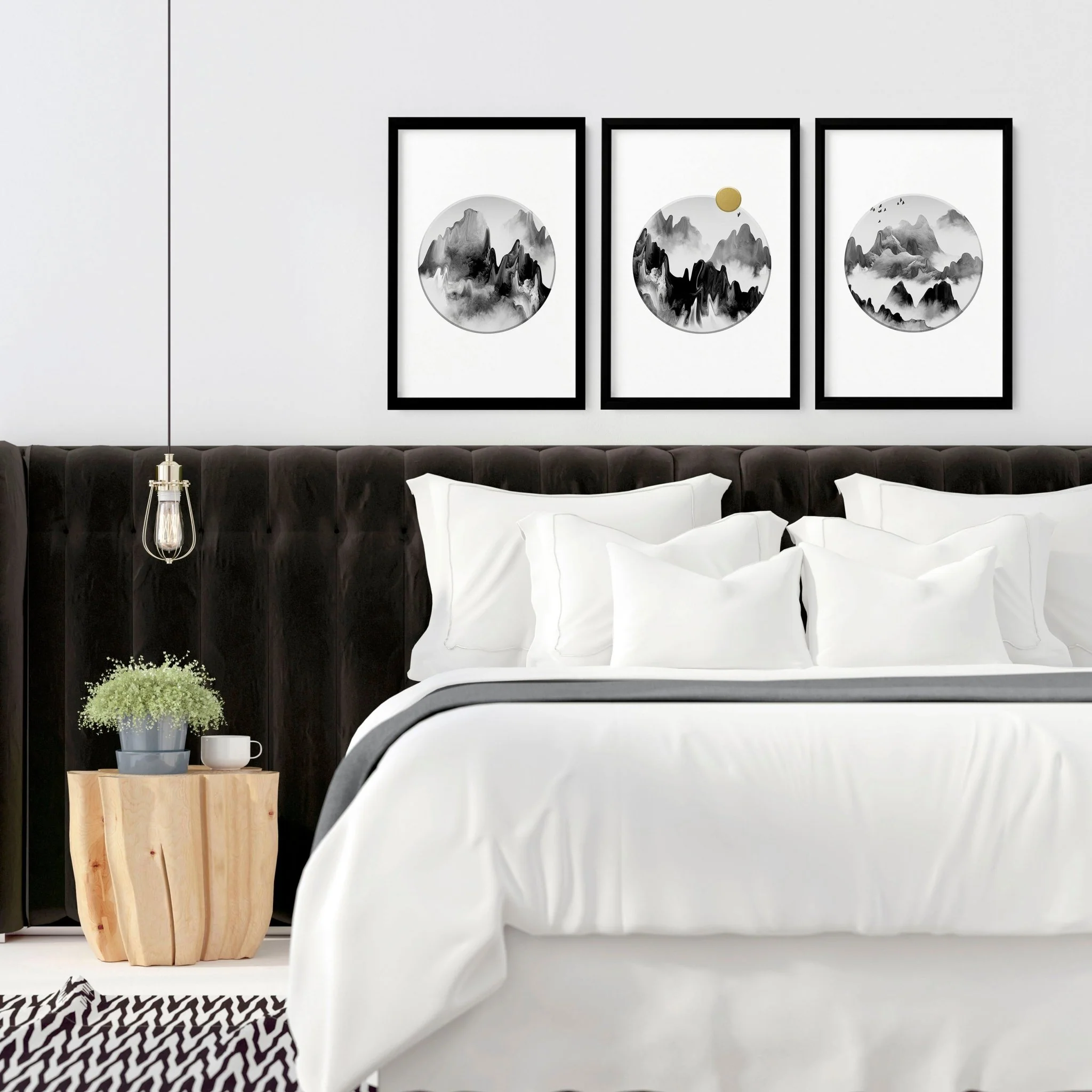 Japanese home decor | set of 3 wall art for bedroom - Image 8